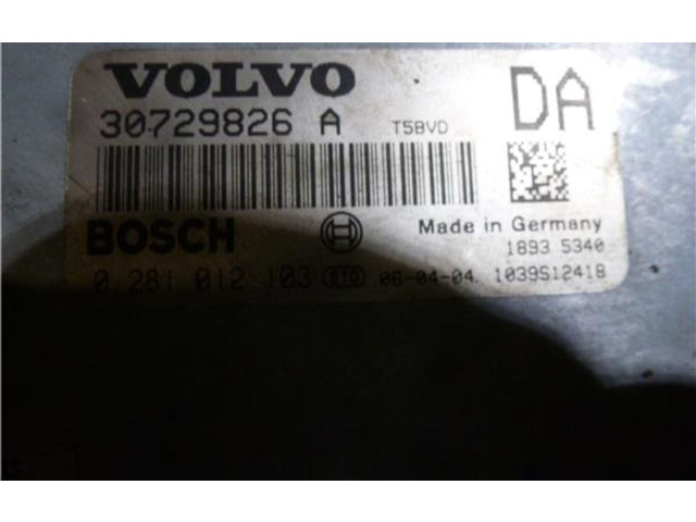 Блок управления двигателем Блок управления    Volvo V50