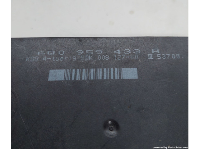 Блок комфорта 6q0959433a Skoda Fabia Mk1 (6Y)