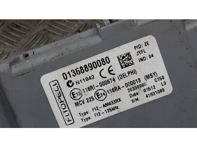 Pojistková skříňka 01368890080, 28330965 Citroen Nemo 2012