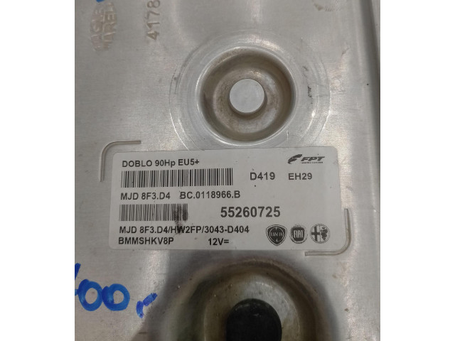 Řídící jednotka 55260725, 55260725 Fiat Doblo 2018