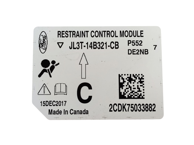Блок подушек безопасности JL3T14B321, JL3T14B321CB   Ford F150