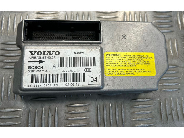 Блок подушек безопасности 0285001254, 8645271 Volvo S80