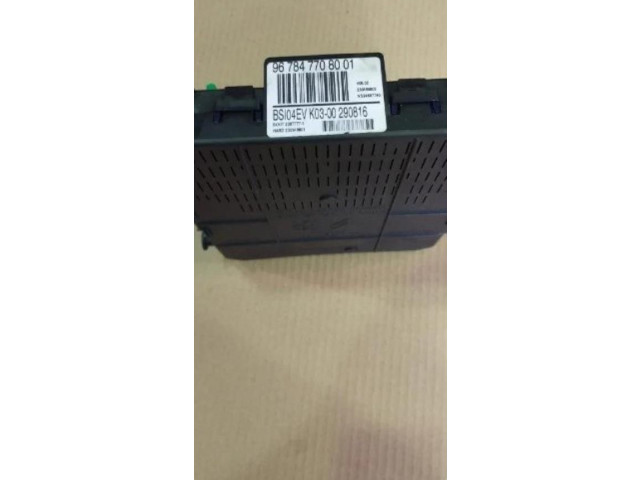 Pojistková skříňka 967847708001 Citroen Berlingo