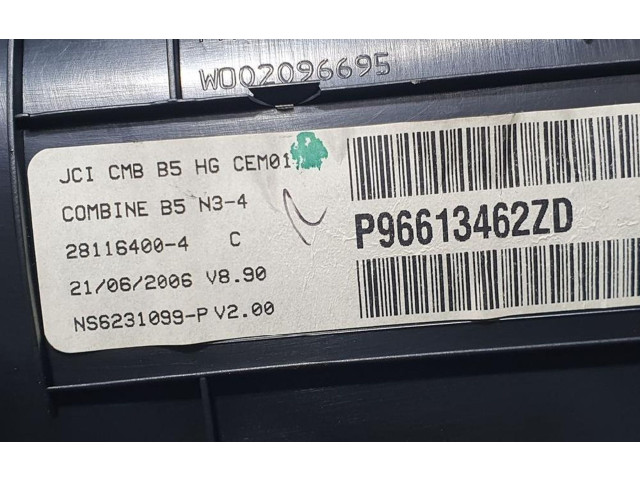 Панель приборов 96613462ZD, JOHNSONCONTROLS Citroen C4 I