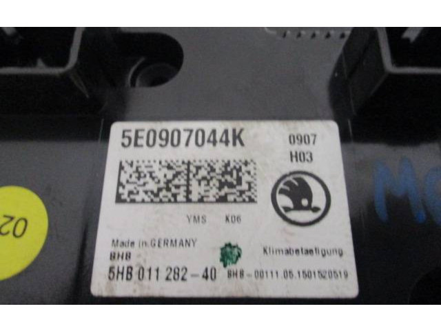 Блок управления климат-контролем 5E0907044K, 1501520519 Skoda Octavia Mk3 (5E)
