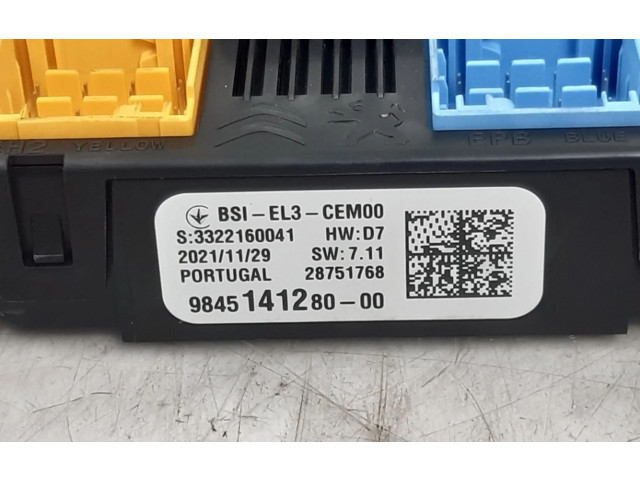 Блок предохранителей 9845141280 Peugeot 2008 II