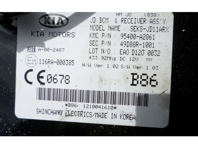 Модуль управления BSM 95400A2861 KIA Ceed