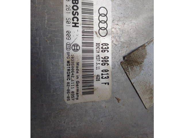 Блок управления двигателя 036906013F, 1039S00642 Audi A2