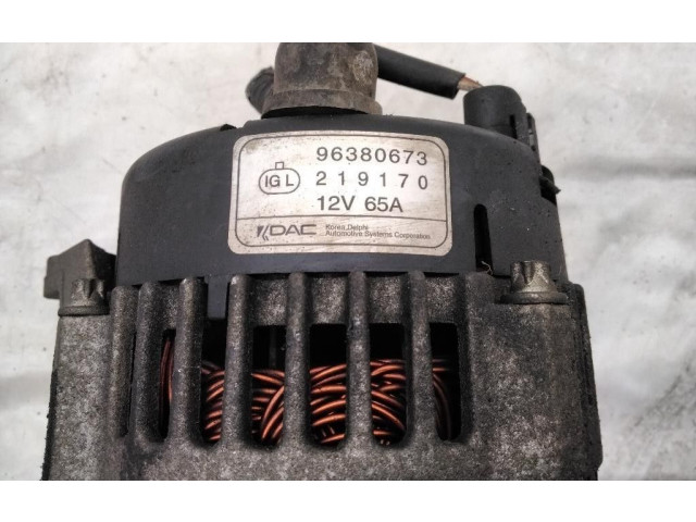 Генератор 96567255, 96567255   Chevrolet Matiz      