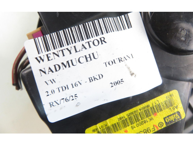 Вентилятор печки    F983228M, 1K1820015   Volkswagen Touran I