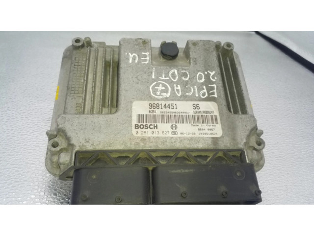 Řídící jednotka 96814451, 0281013627 Chevrolet Epica 2007