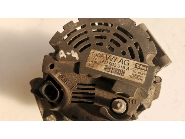 Генератор 06D903016A Audi A4 S4 B7 8E 8H 2.0