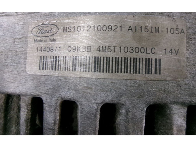Генератор 4M5T-10300-LC, 4M5T-10300-LC   Ford C-MAX I      