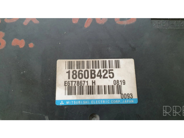 Блок управления двигателя 1860B425, 8638A039 Mitsubishi ASX