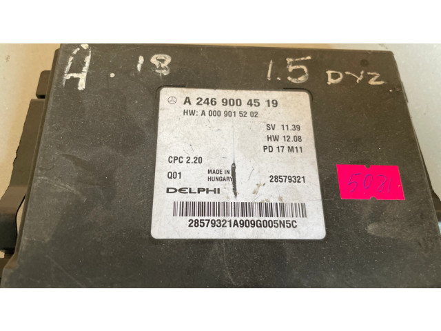 Блок управления A2469004519, A0009015202 Mercedes-Benz A W176