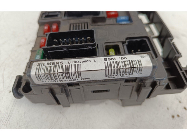 Pojistková skříňka Řídící jednotka BSM 9650618480   Citroen Berlingo 2003