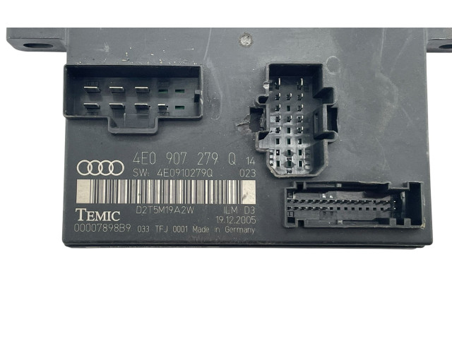Блок управления 4E0907279Q, 4E0910279Q   Audi A8 S8 D3 4E