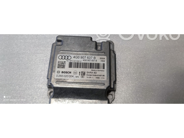 Блок подушек безопасности 4G0907637 Audi A7 S7 4G