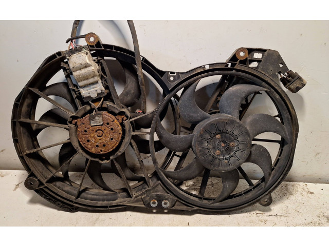 Вентилятор радиатора     4F0959455E, 4F0910501A    Audi A6 S6 C6 4F 
