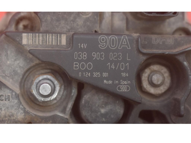 Генератор 038903023L, 038903023L   Volkswagen Polo      