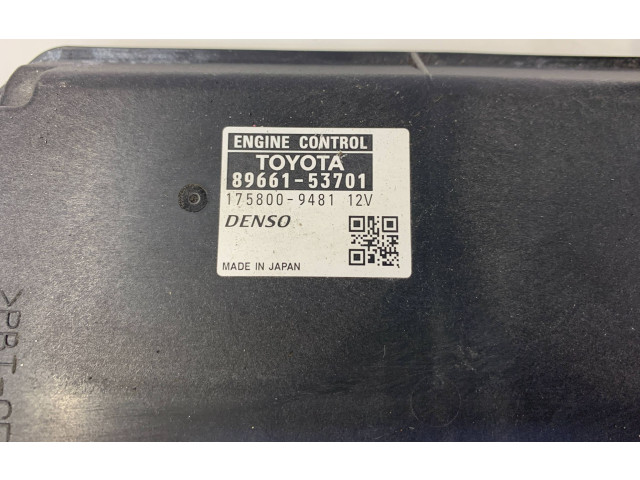 Блок управления двигателя 8966153701, 1758009481 Lexus IS 220D-250-350