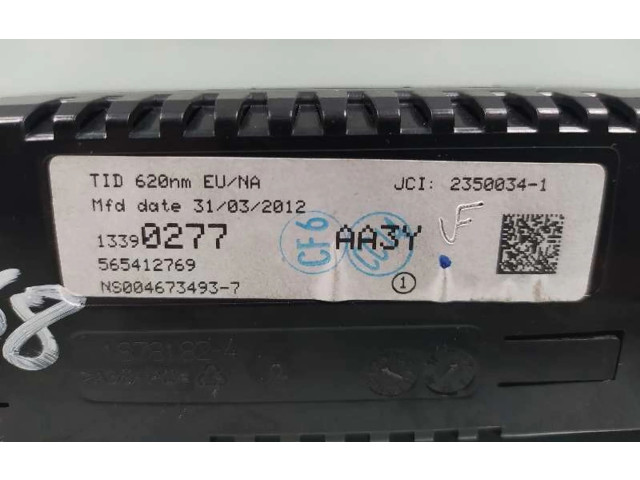 Дисплей    13390277, 565412769   Opel Meriva B