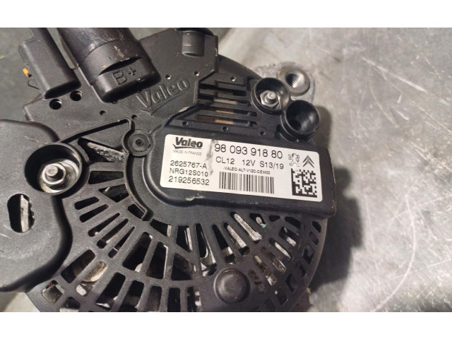 Генератор 9809391880   Peugeot 2008 I      