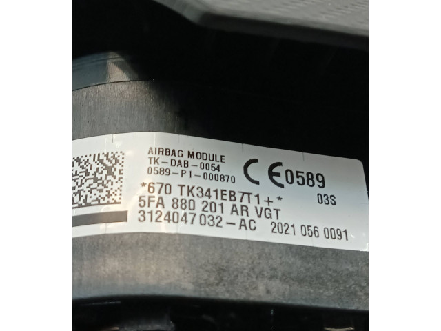 Подушка безопасности водителя 5FA880201AR, 3124047032   Cupra Formentor