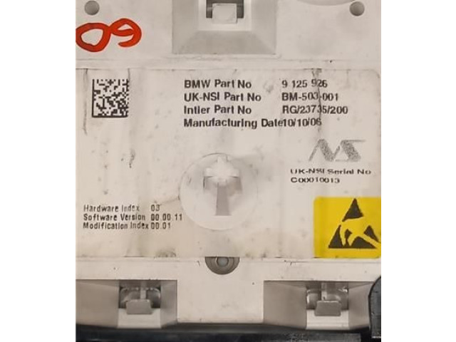 Панель приборов 62109233767, 9125932 Mini One - Cooper Coupe R56