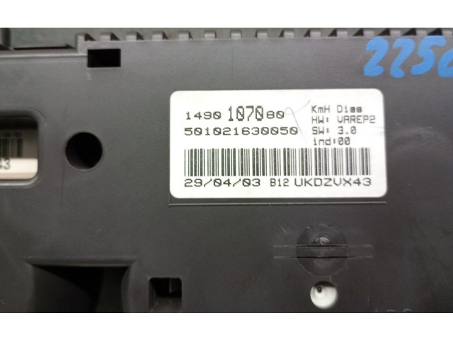 Панель приборов 1490107080, 6104NT   Citroen C8       