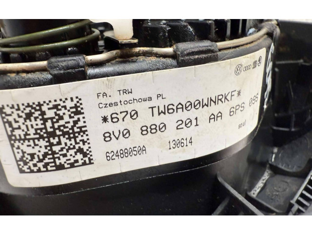 Подушка безопасности водителя 8V0880201AA, 62488050A Audi Q3 8U