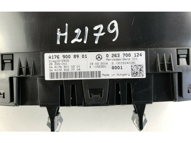 Přístrojová deska Mercedes-Benz A W176 2014 A1769008901, H2179
