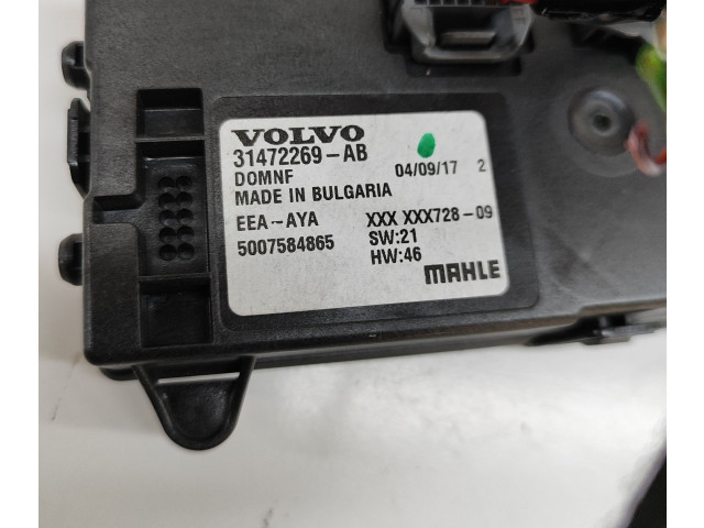 Блок управления климат-контролем 31472269 Volvo XC90