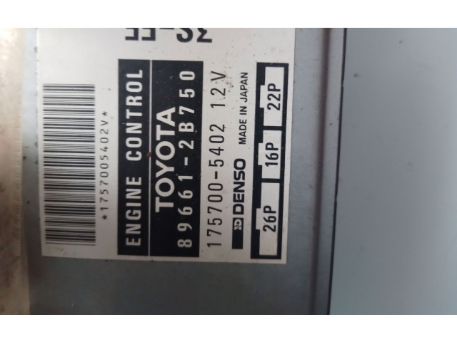Řídící jednotka 896612B750, 1757005402 Toyota Celica T200 1992