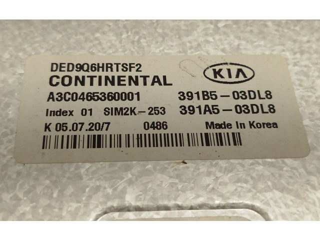 Блок управления двигателя 391B503DL8, 391B103CC3   KIA Niro