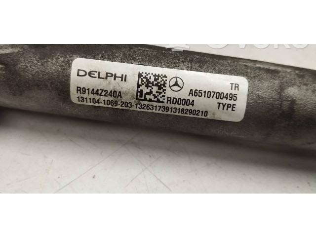 Топливная рампа A6510700495, A6510700700   Mercedes-Benz E W212  