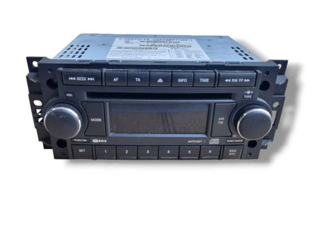 Радио/ проигрыватель CD/DVD / навигация P05091509AH Jeep Patriot