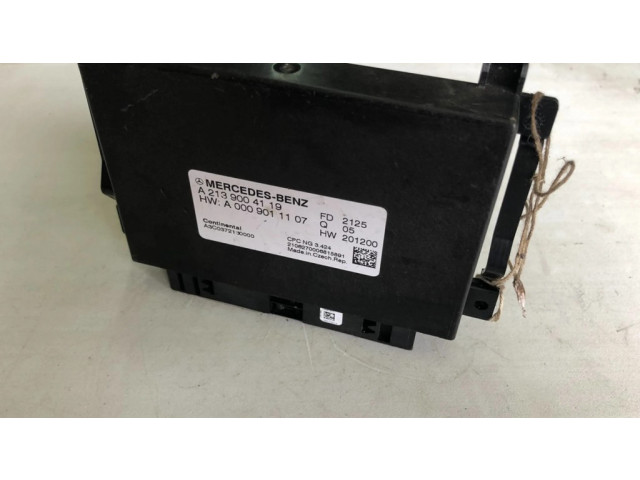 Блок управления коробкой передач A2139004119, A0009011107   Mercedes-Benz C W205
