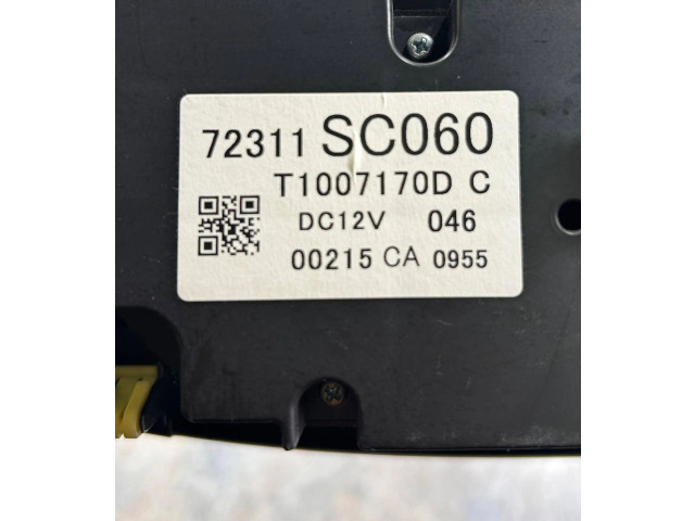 Блок управления климат-контролем 72311SC060, 00215CA   Subaru Forester SH