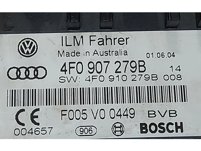 Блок комфорта 4F0907279B, F005V00449 Audi A6 S6 C6 4F