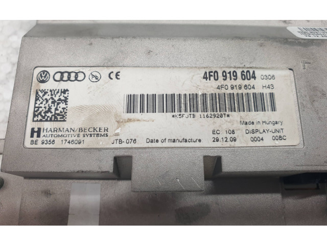 Дисплей 4F0919604 Audi A6 S6 C6 4F