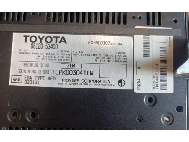 Блок управления климат-контролем 8612053400 Lexus IS 220D-250-350