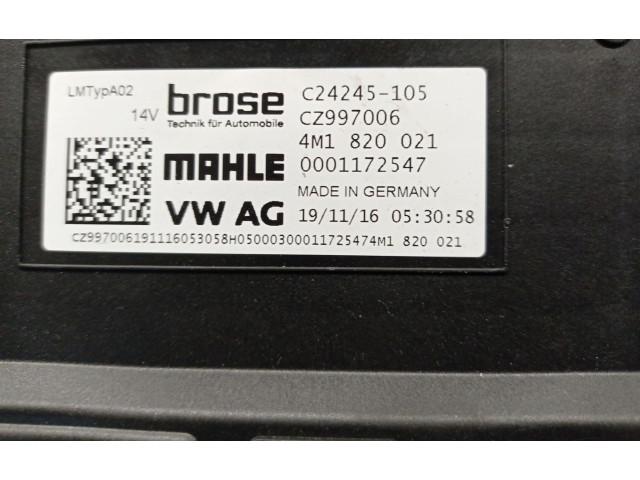 Вентилятор печки    4M1820021, 4M1820021   Audi A4 Allroad B9