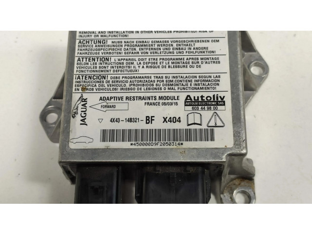 Блок подушек безопасности 4X4314B321 Renault Scenic I