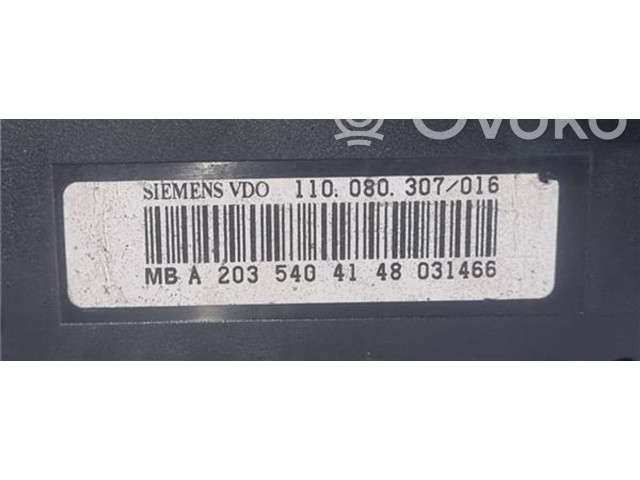 Přístrojová deska Mercedes-Benz C W203 2005 A2035404148, A2035404148