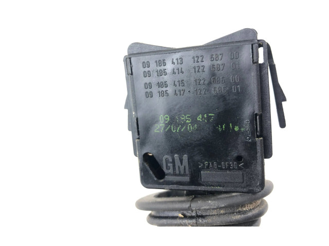 Переключатель дворников 09185417, 09185415 Vauxhall Meriva A
