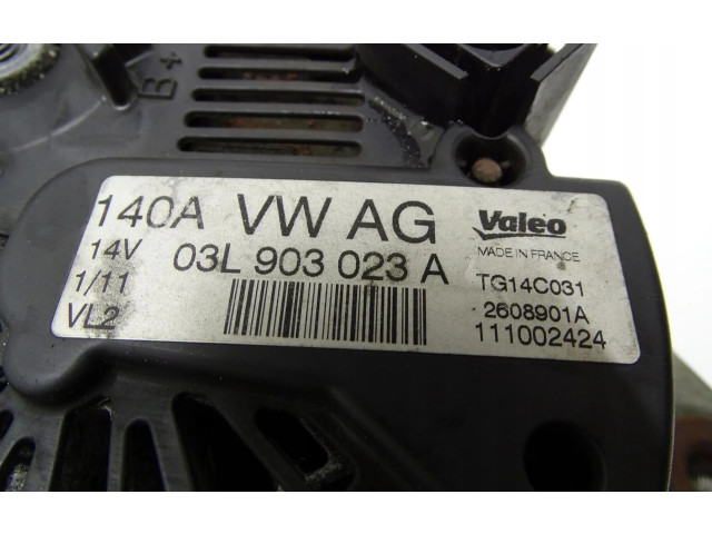 Генератор 03L903023A   Skoda Superb B6 (3T)      