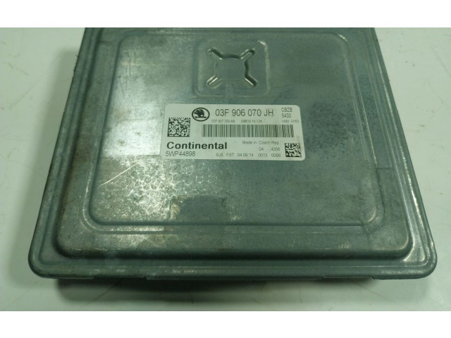 Блок управления двигателя 03F906070JH, 03F906070 Skoda Yeti (5L)