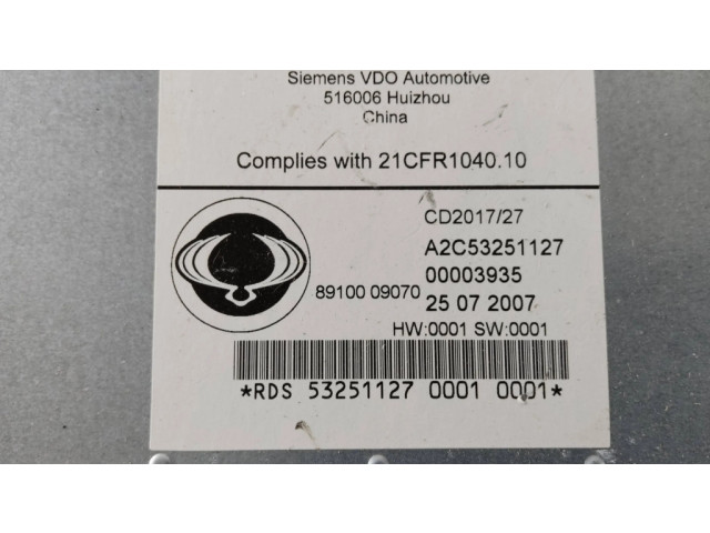 Радио/ проигрыватель CD/DVD / навигация