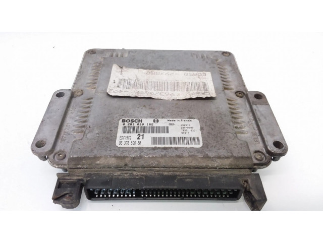 Блок управления двигателя 9637089680, 0281010162 Citroen Xsara Picasso